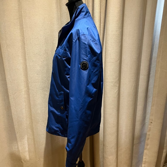 Michael Michael Kors Blue Zip Front Jacket Women’s Small - Picture 6 of 15